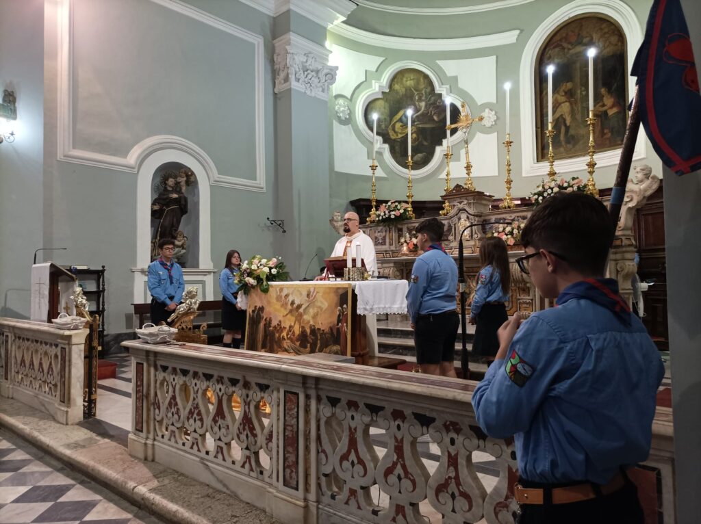 Avella  Festa di San Francesco con accensione della lampada. Video e Foto