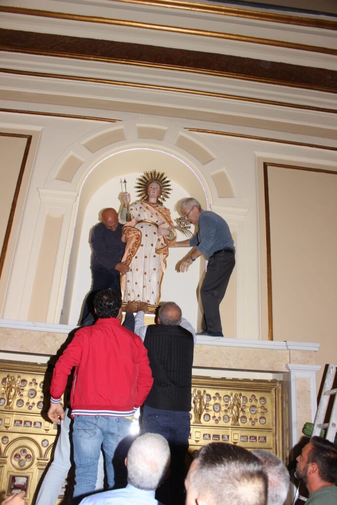 MUGNANO. Le foto più belle della ricollocazione di Santa Filomena nella sua Cappella