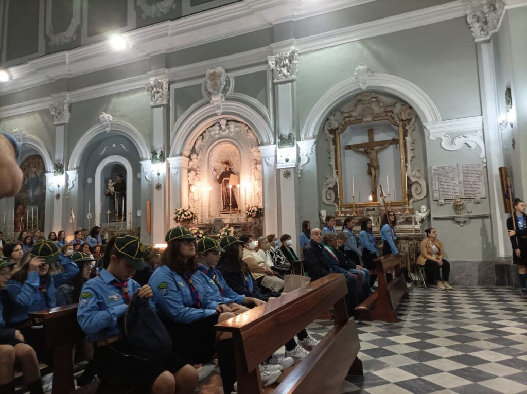 Avella  Festa di San Francesco con accensione della lampada. Video e Foto