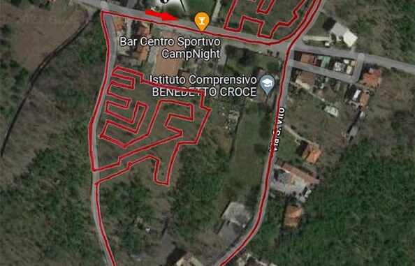 Trofeo Federal Cross 30102022 planimetria percorso