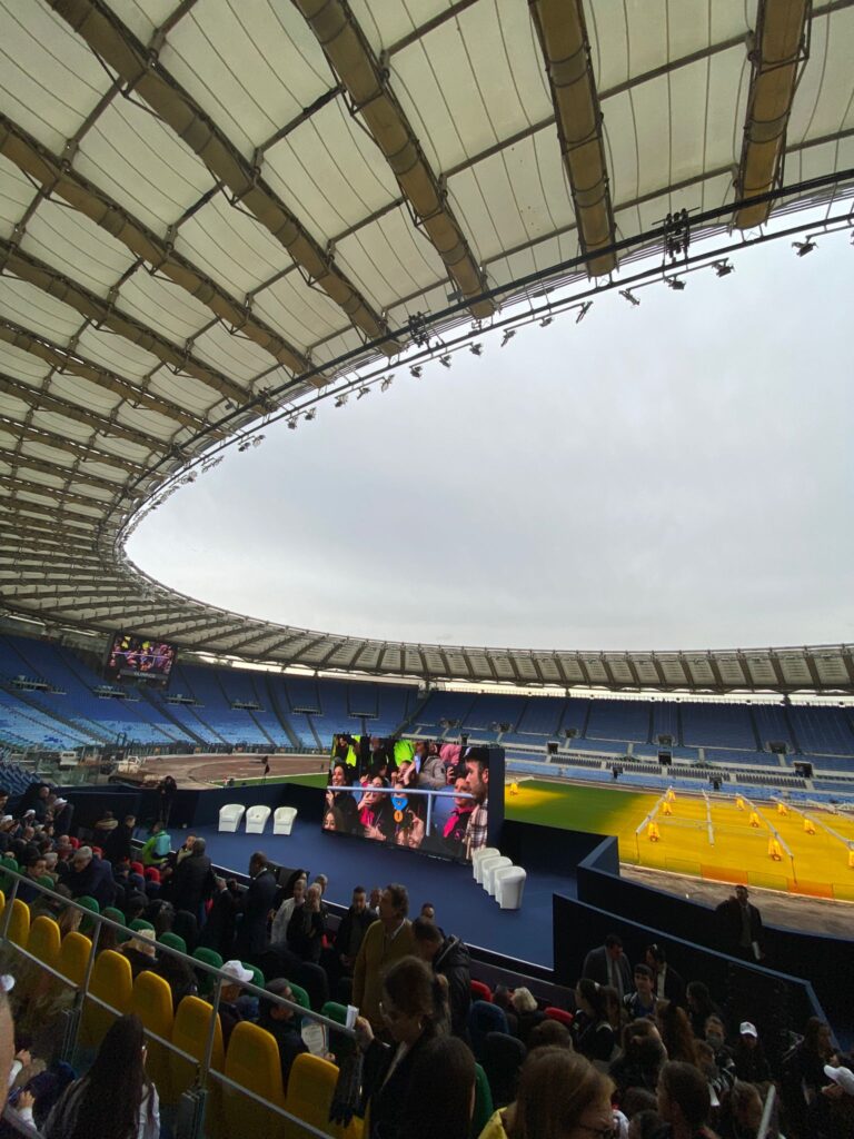 BAIANESE.  Le ginnaste dellAn.Si.Ca premiate a Roma dal presidente Nazionale CONI Giovanni Malagò