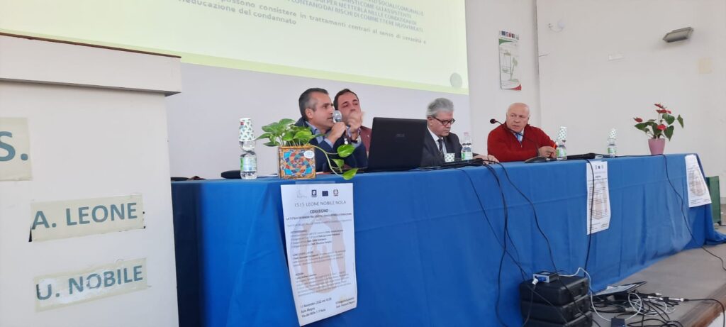 NOLA.  INIZIATIVA SULLA TUTELA DEI MINORI ALL’ISTITUTO”LEONE NOBILE”.