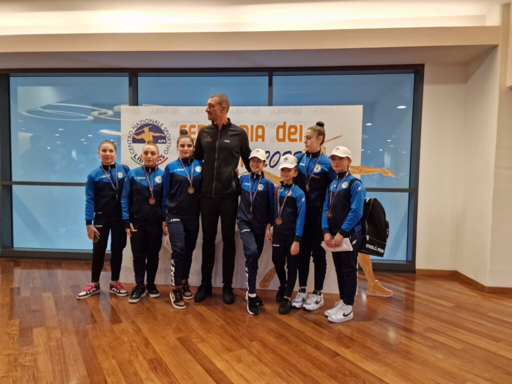 BAIANESE.  Le ginnaste dellAn.Si.Ca premiate a Roma dal presidente Nazionale CONI Giovanni Malagò