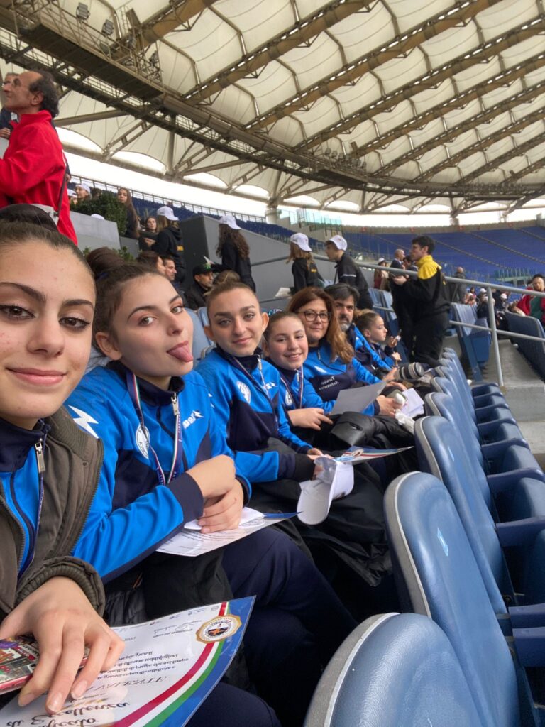 BAIANESE.  Le ginnaste dellAn.Si.Ca premiate a Roma dal presidente Nazionale CONI Giovanni Malagò