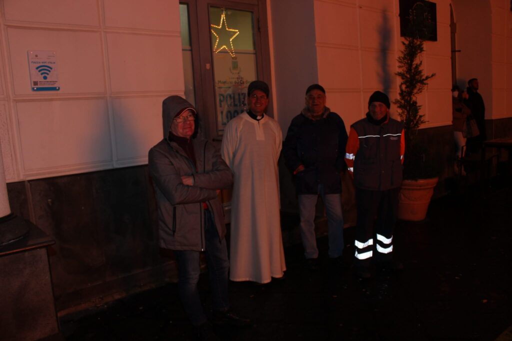 Mugnano del Cardinale  Acceso il Fucarone di Santa Lucia. Foto