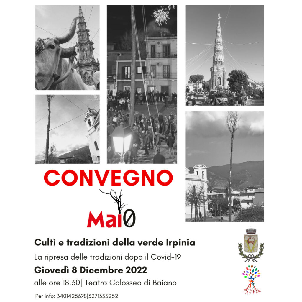 BAIANO. Domani 8 dicembre convegno sul Maio e accensione le luci del Natale