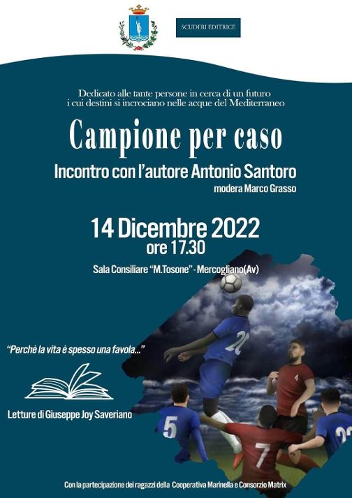 A Mercogliano si presenta il libro “Campione per caso “di Antonio