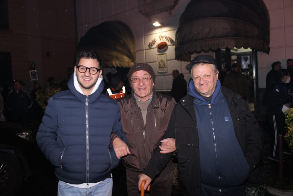 Mugnano del Cardinale  Acceso il Fucarone di Santa Lucia. Foto