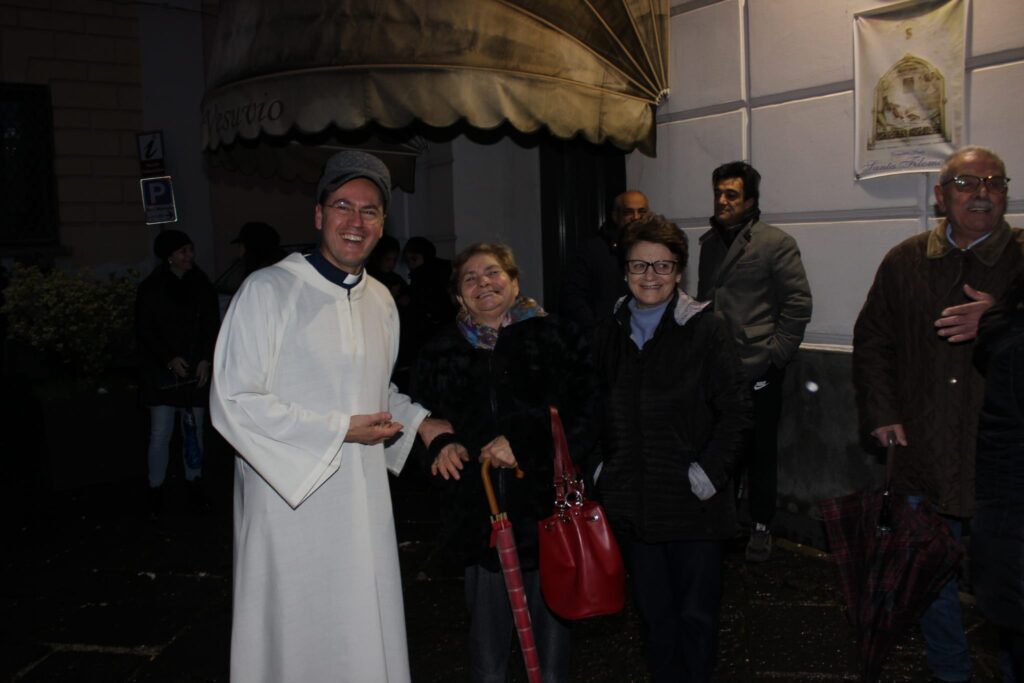 Mugnano del Cardinale  Acceso il Fucarone di Santa Lucia. Foto