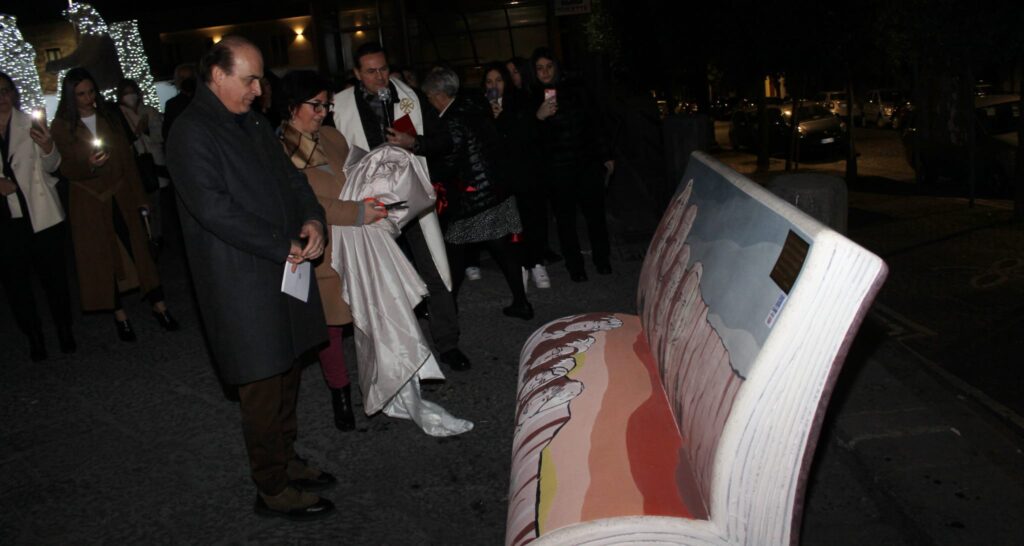 MUGNANO. Le foto più belle dell’inaugurazione della Panchina Letteraria