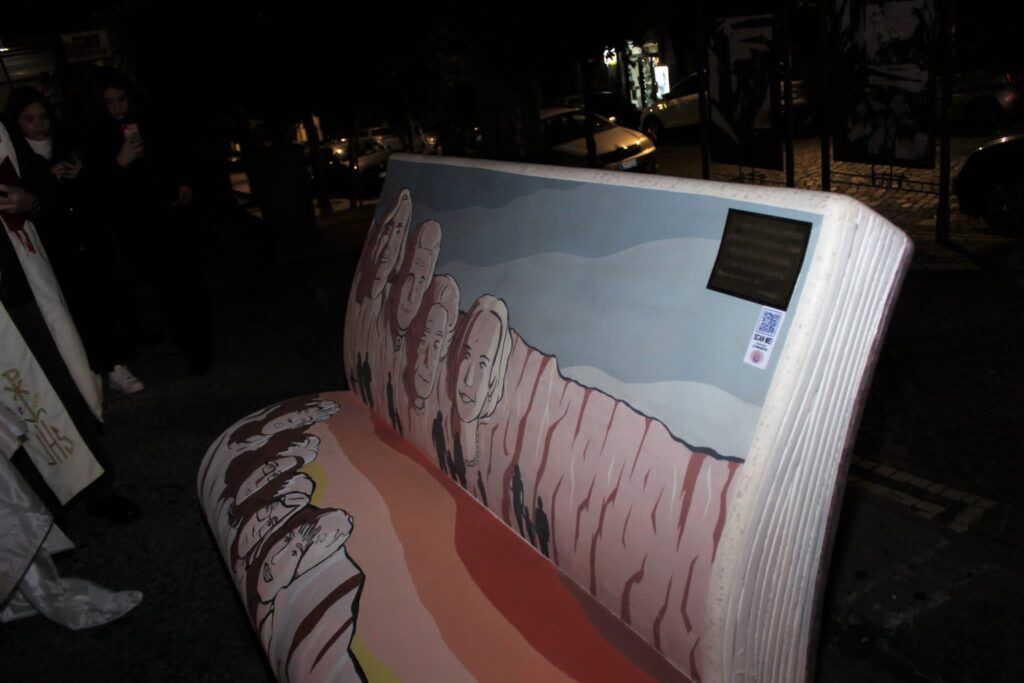 MUGNANO. Le foto più belle dell’inaugurazione della Panchina Letteraria