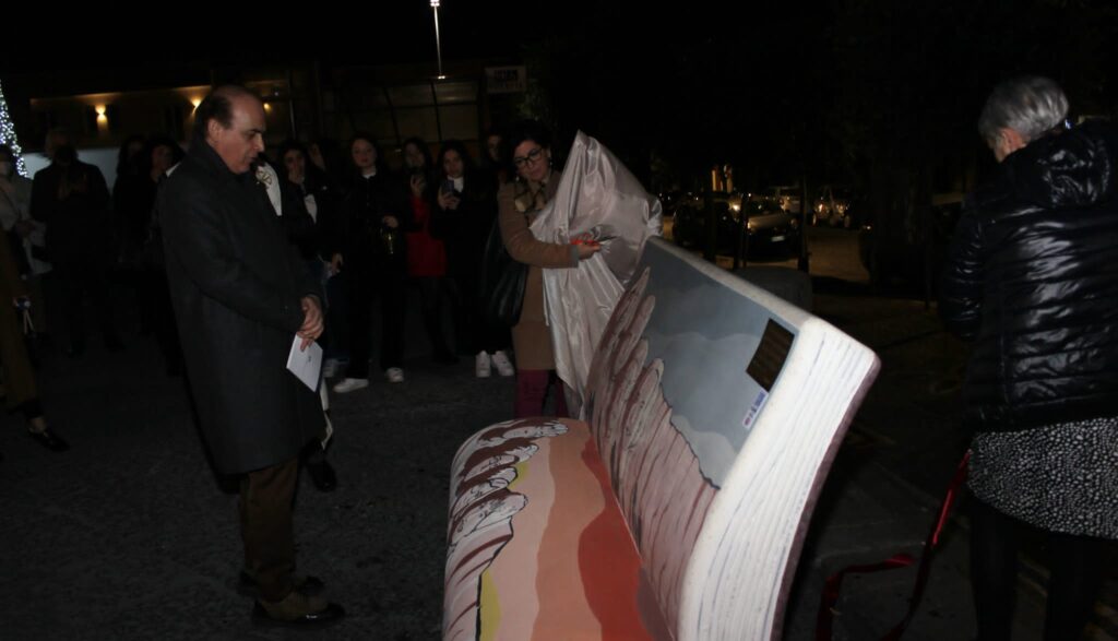 MUGNANO. Le foto più belle dell’inaugurazione della Panchina Letteraria