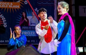 Il mondo incantato di Frozen rivive al Gesualdo con Anna ed Elsa   la regina del ghiaccio   il cristallo magico
