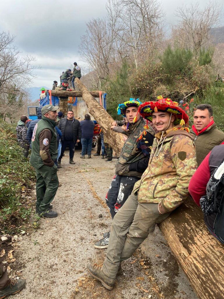 AVELLA. Maio di San Sebastiano, la festa inizia dallalta montagna. Foto e Video