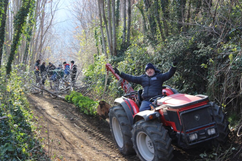 SPERONE. Il taglio del Maio di Sant’Elia. Le foto più belle di Francesco Piccolo