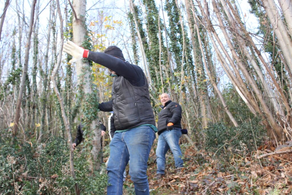 SPERONE. Il taglio del Maio di Sant’Elia. Le foto più belle di Francesco Piccolo