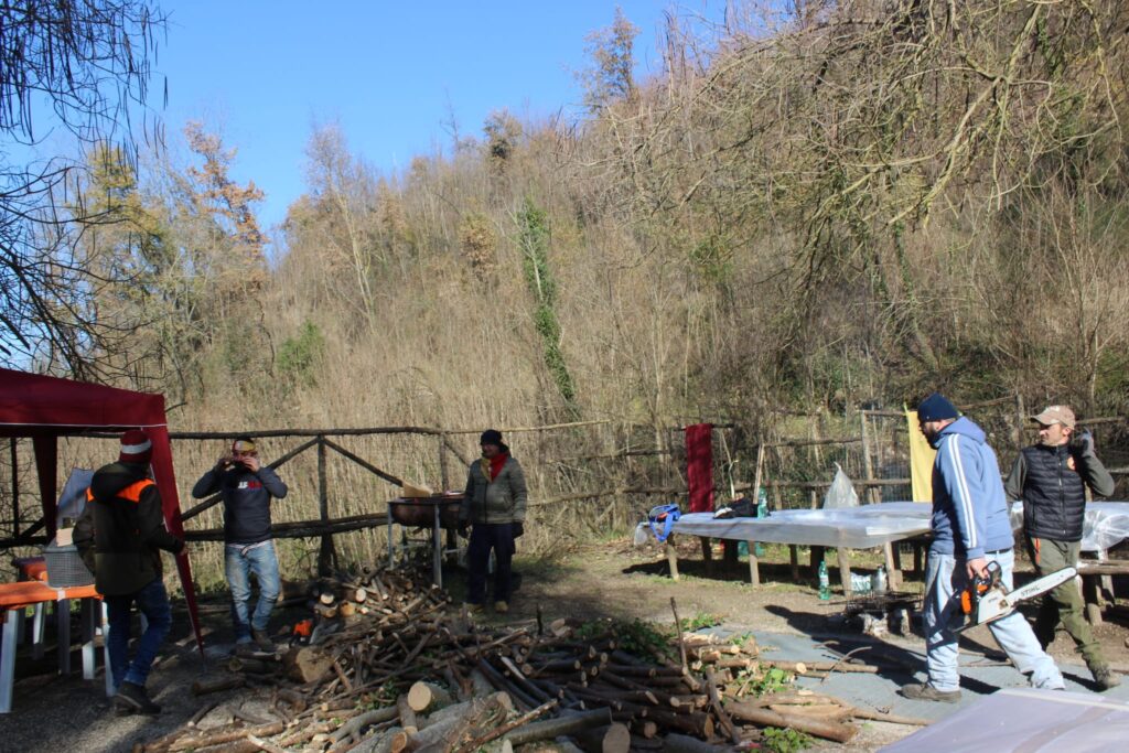 SPERONE. Il taglio del Maio di Sant’Elia. Le foto più belle di Francesco Piccolo