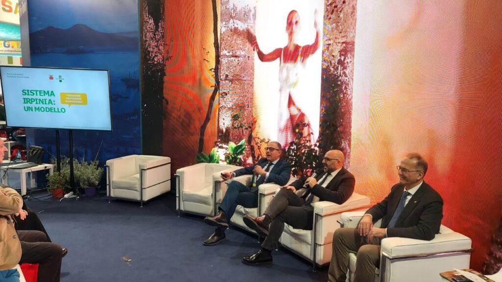 Sistema Irpinia protagonista alla Bit di Milano, il presidente Buonopane ha illustrato il nuovo modello di valorizzazione del territorio Sistema Irpinia protagonista alla Bit di Milano, il presidente Buonopane ha illustrato il nuovo modello di valorizzazione del territorio