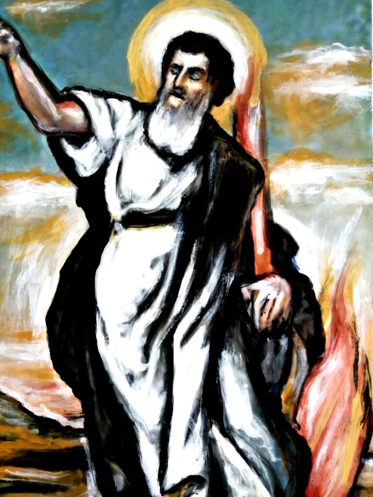 Elia e lo spirito di Dio.  Lopera di Prisco De Vivo nella nota critica di Annibale Rainone