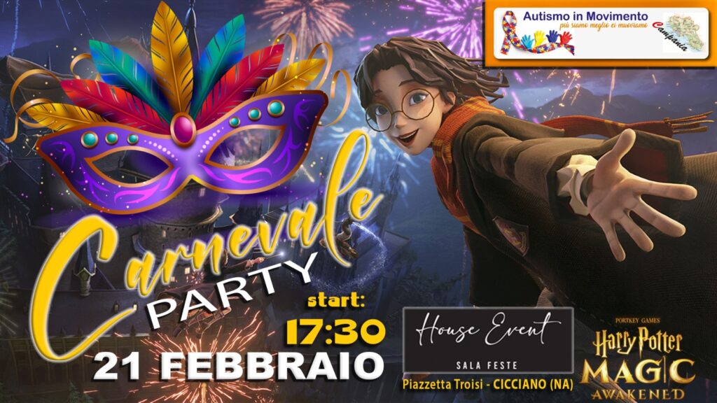 CICCIANO. Carnevale Party, il 21 febbraio in piazzetta Troisi il divertimento per i più piccoli