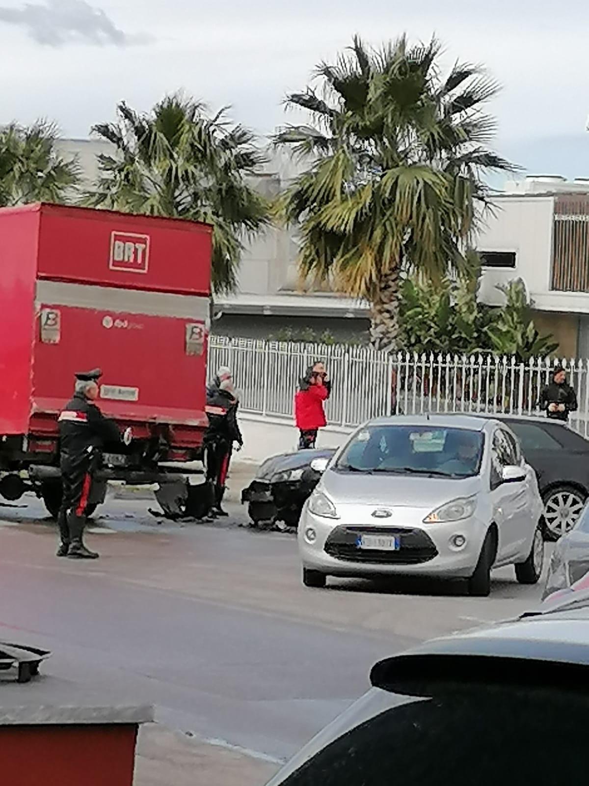 SCHIAVA di TUFINO. Incidente sulla Nazionale delle Puglie SCHIAVA di TUFINO. Incidente sulla Nazionale delle Puglie