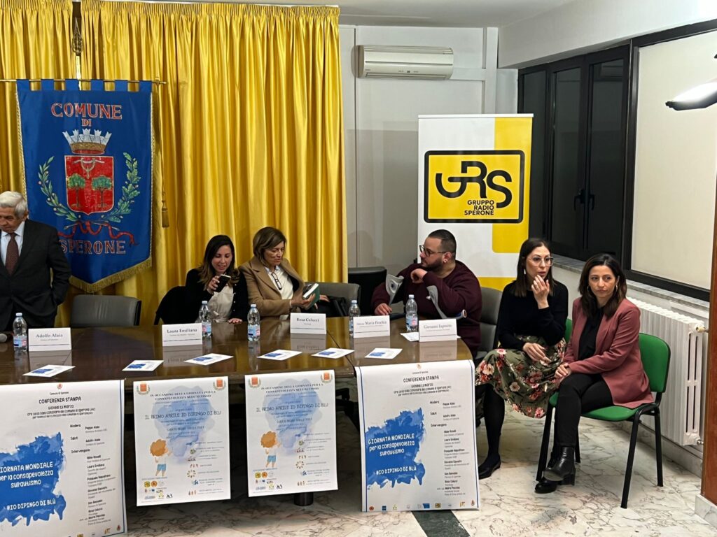 SPERONE   Conferenza stampa per la Giornata Mondiale sullautismo. Video