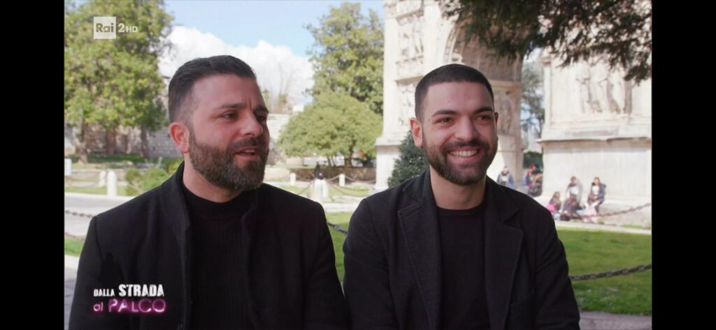 Rai 2, “Dalla strada al palco”, ieri l’esibizione dei due giovani mandamentali, Claudio Palmiero e Michele Gambardella, in arte “Marimba Show Duo”.