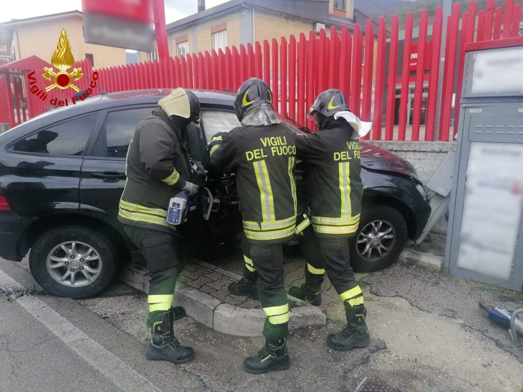 Coppia di Mugnano del Cardinale rimane ferita in incidente stradale a Monteforte. Video e Foto