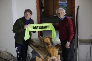 CICCIANO. Cristo fra i muratori: carro allegorico dedicato alla Sicurezza sul Lavoro Presentato da “Comitato carro Artigiani”