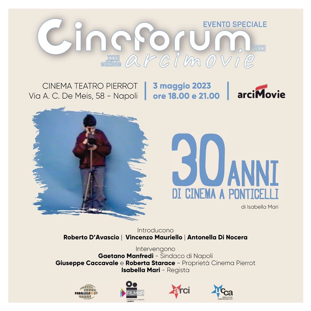 30 anni di cinema a Ponticelli, evento speciale Cineforum Arci Movie