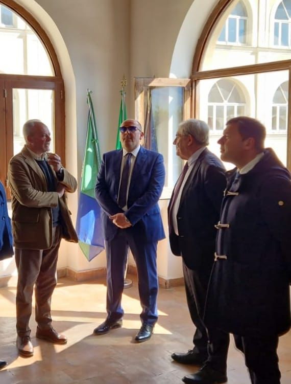 LAURO. Visita del Questore di Avellino Maurizio Terrazzi nel Vallo LAURO. Visita del Questore di Avellino Maurizio Terrazzi nel Vallo