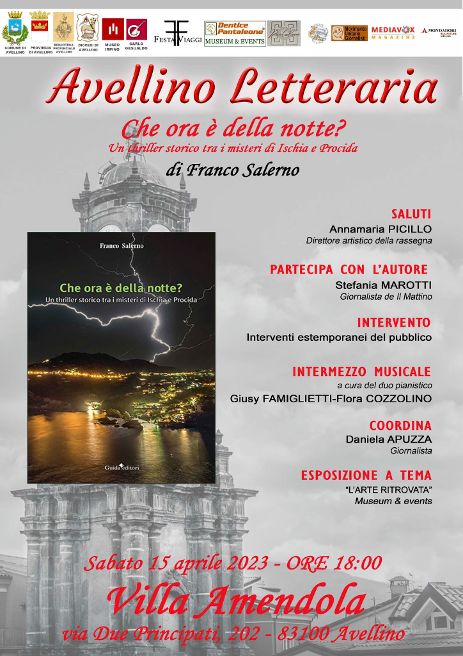 A Villa Amendola riparte la III° edizione di Avellino Letteraria A Villa Amendola riparte la III° edizione di Avellino Letteraria