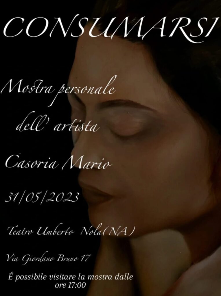 NOLA. Mario Casoria espone al teatro Umberto la sua personale