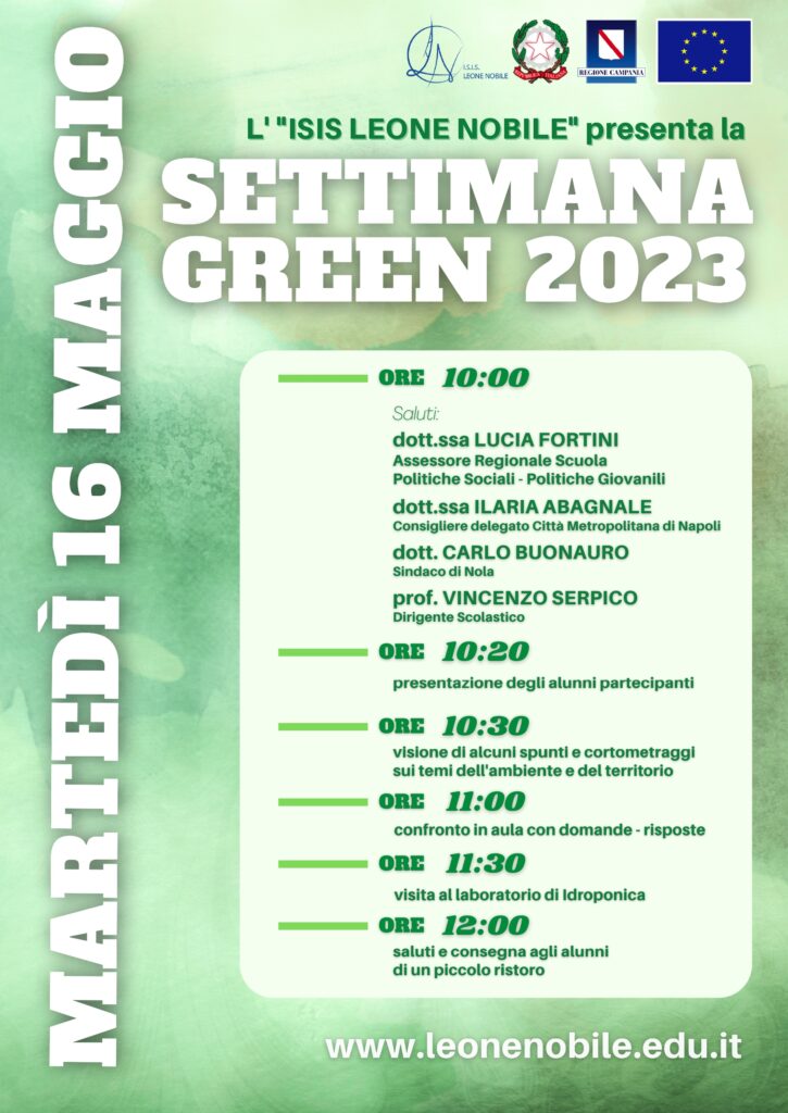 All’Istituto Superiore “Leone Nobile” di Nola incontri con temi ispiratori alla “Giornata Internazionale della Terra”