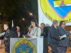 MUGNANO DEL CARDINALE. Nuova Alleanza Popolare tiene il comizio in piazza Padre Pio. Foto e Video