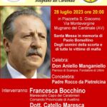 Mugnano   Il 28 luglio il magistrato Catello Maresca in paese per commemorare Paolo Borsellino