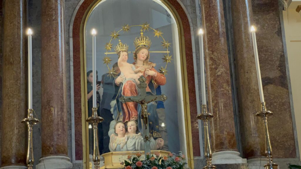 MUGNANO DEL CARDINALE. Lintronizzazione della Madonna delle Grazie. Video e Foto