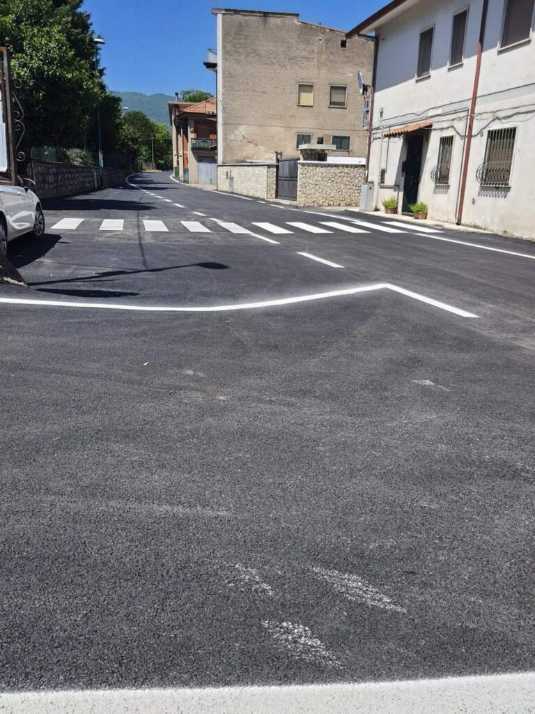 Forino (Av): Continuano gli interventi di manutenzione straordinaria delle strade comunali nella frazione Celzi