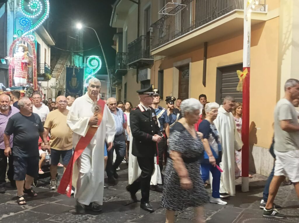 Baiano   Il rientro della Processione di Santo Stefano. Video e Foto