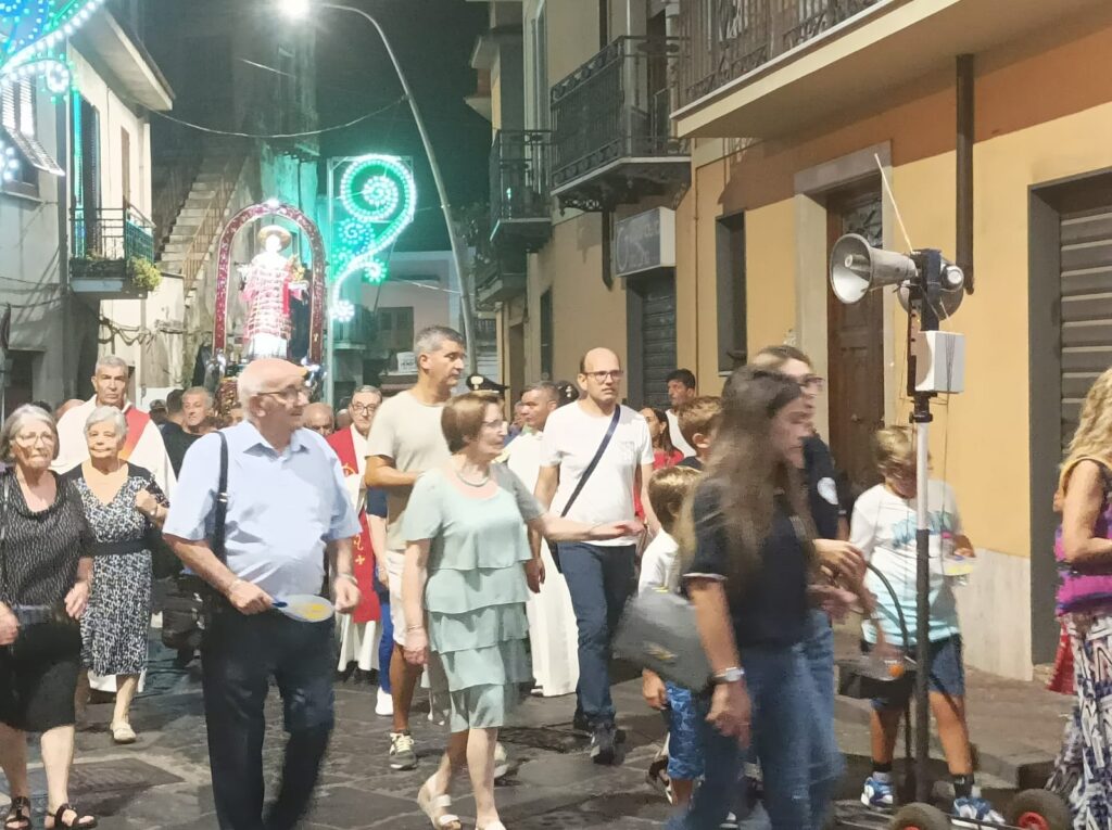 Baiano   Il rientro della Processione di Santo Stefano. Video e Foto