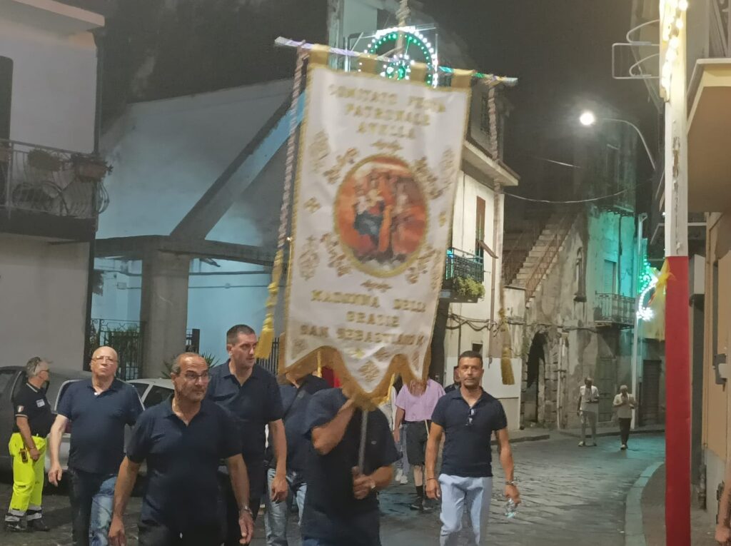 Baiano   Il rientro della Processione di Santo Stefano. Video e Foto