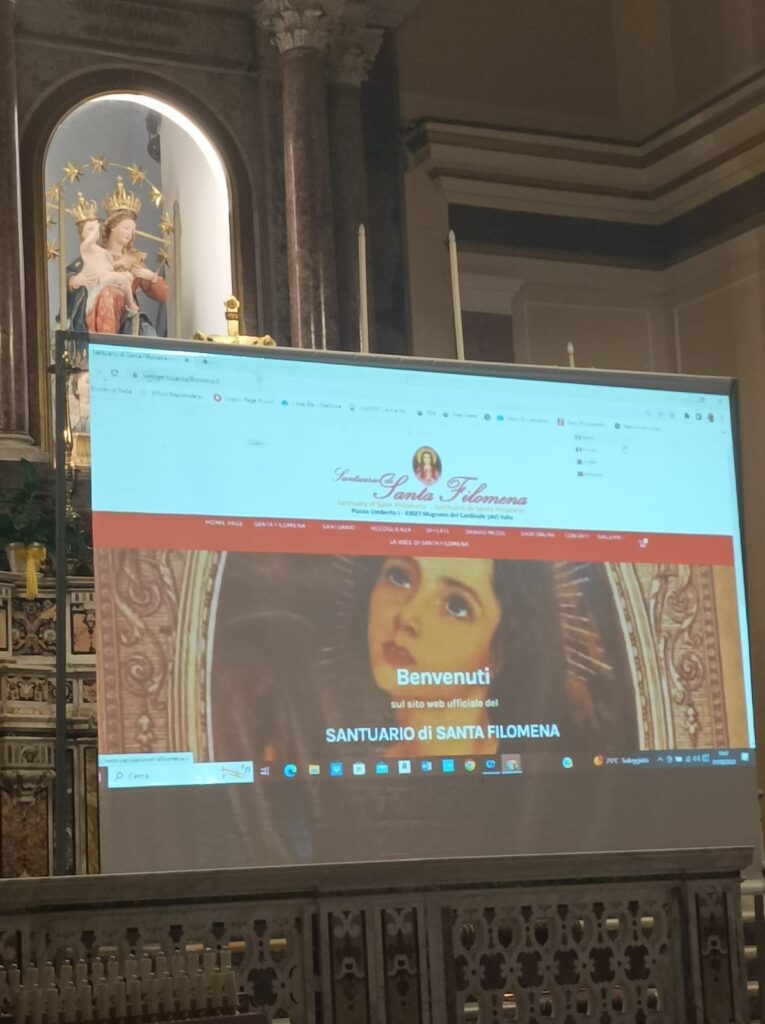 Mugnano del Cardinale (AV)   È stato presentato il nuovo sito web del Santuario