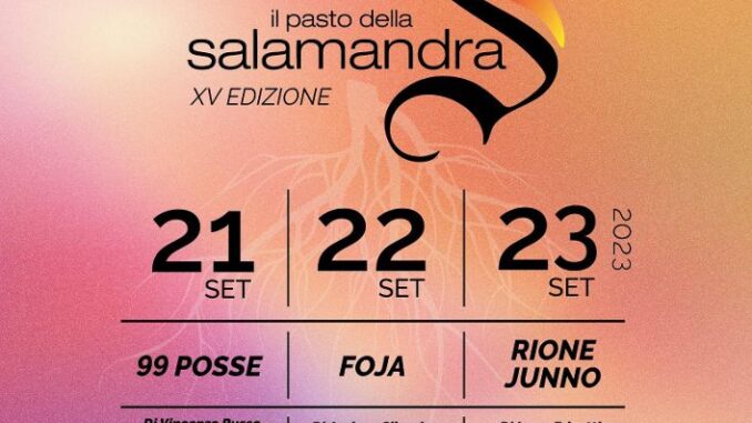 GROTTOLELLA (AV). Pasto della Salamandra solo rimandato: appuntamento il 21, 22 e 23 settembre