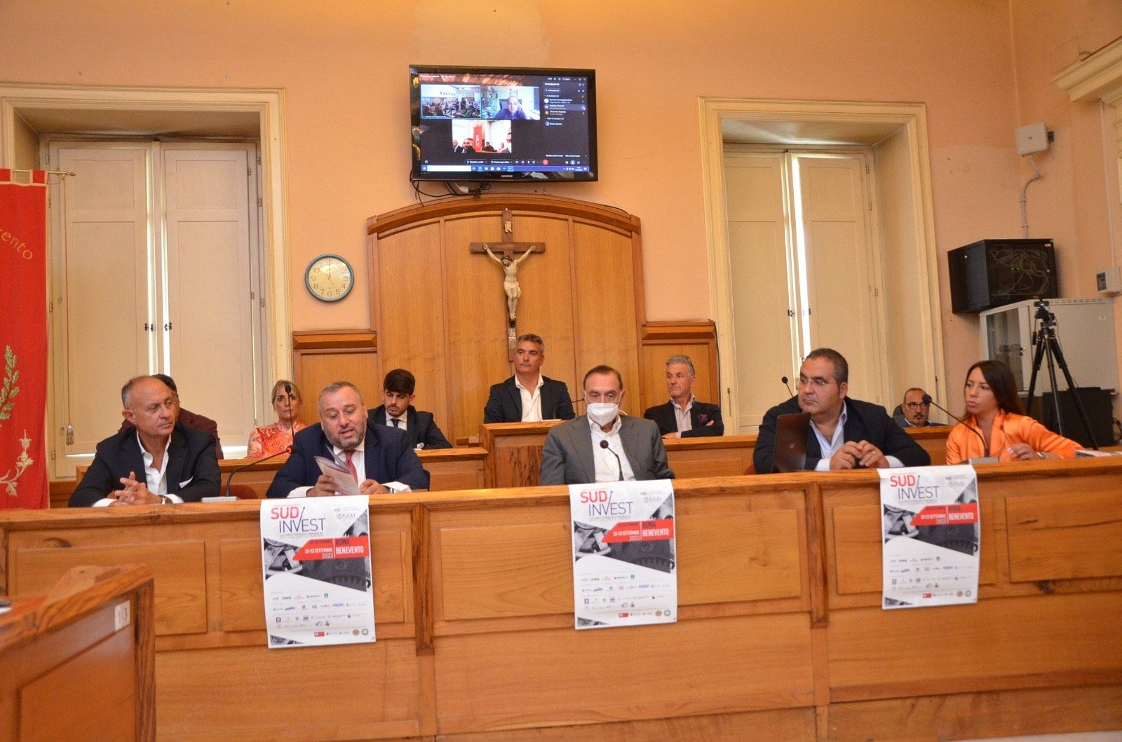 Benevento: conferenza stampa di presentazione del programma di SUD INVEST.