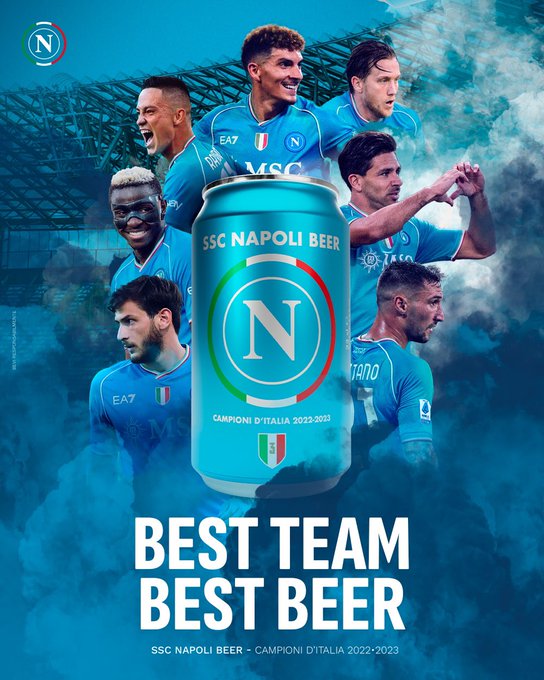 Il Napoli svela la sua birra ufficiale: SSC Napoli Beer Il Napoli svela la sua birra ufficiale: SSC Napoli Beer