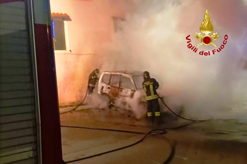 AVELLA. Incendio al veicolo della Comunità Montana Partenio: Indagini in Corso. Video