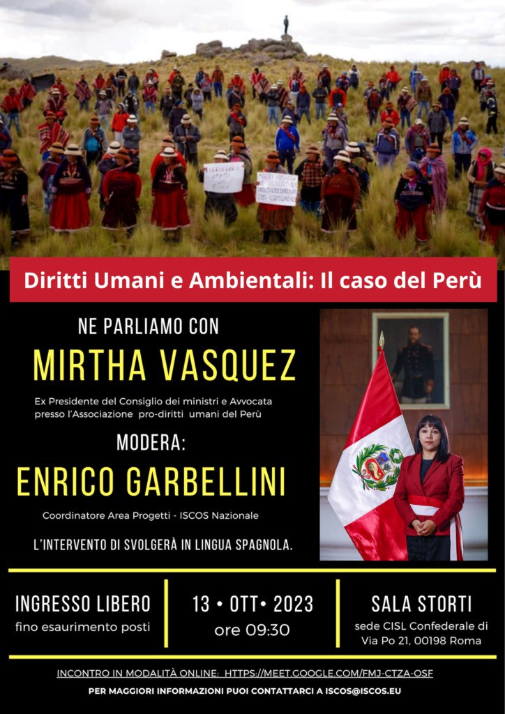 Perù: la politica nazionale, ambiente e protezione dei diritti umani.