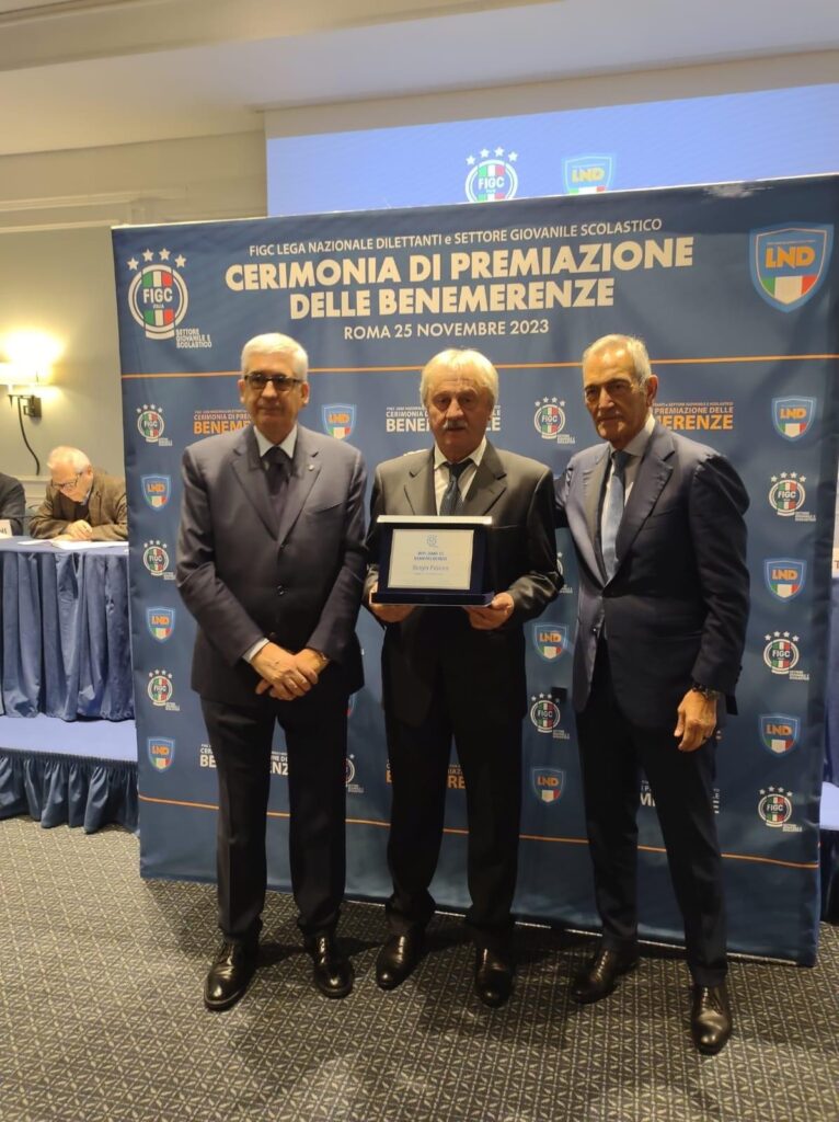 BAIANESE. Una Giornata di Riconoscimenti e Passione per il Calcio Dilettantistico a Roma. Tra i premiati Biagio Peluso