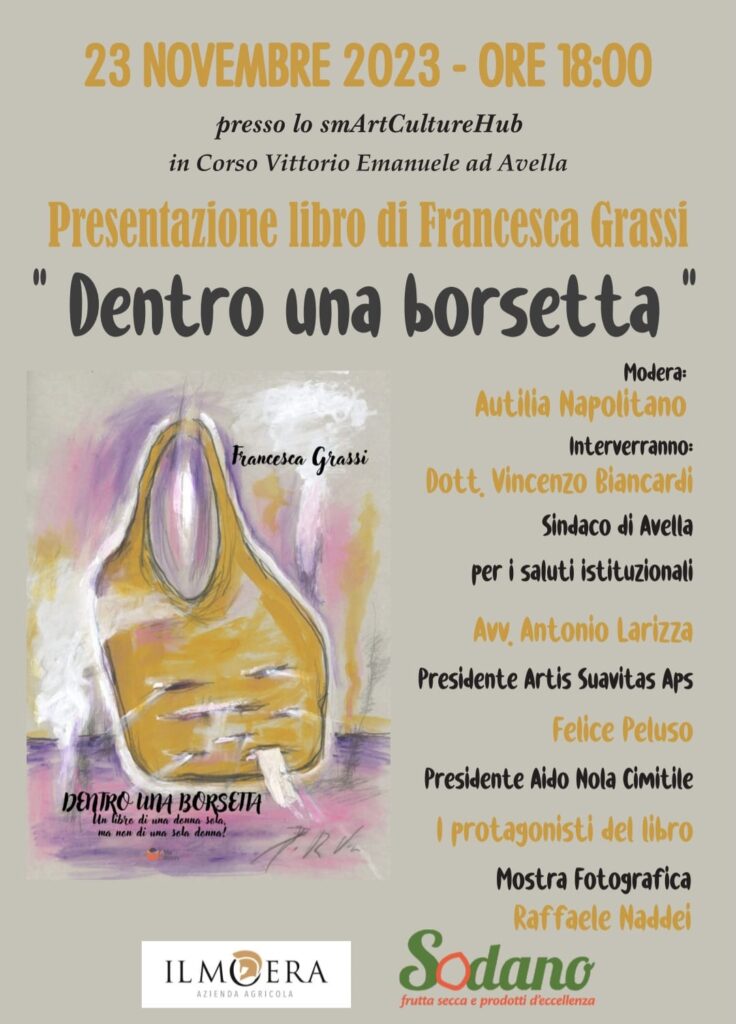 Avella si accende di Cultura: Presentazione del Libro Dentro una Borsetta di Francesca Grassi