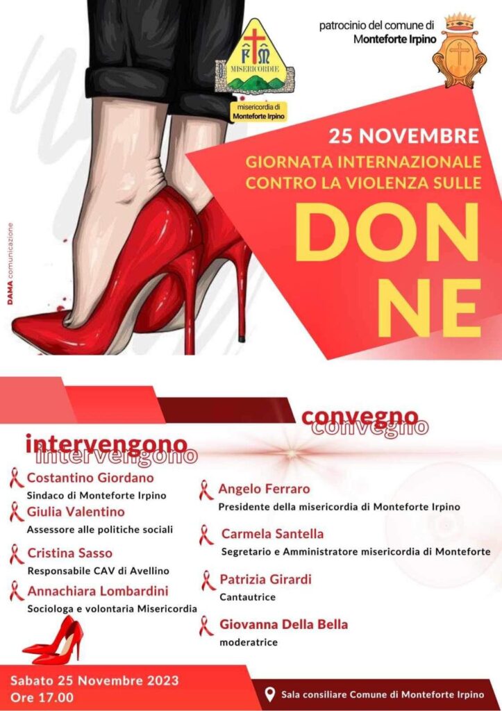 Un Impegno comune contro la Violenza sulle Donne: Incontro dibattito a Monteforte Irpino